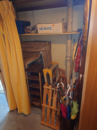 靴箱のビフォア