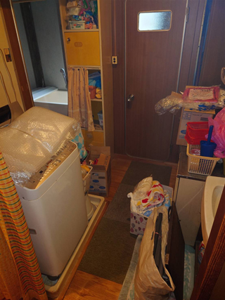 洗面のビフォア