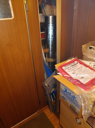 洗面収納のビフォア