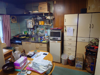 キッチンのビフォア