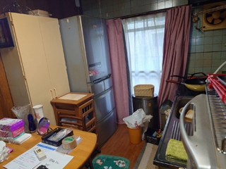 キッチンのビフォア