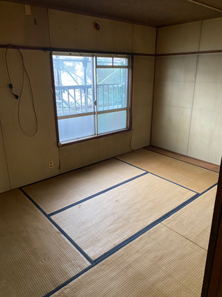 部屋４入口のアフター