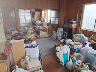 リビングのビフォア