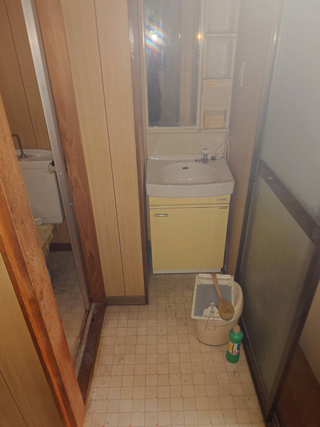 洗面のビフォアのみ