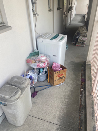 住宅廊下のビフォア