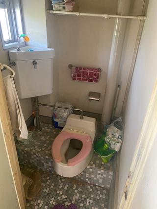 トイレのビフォア