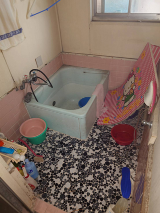 浴室のビフォア