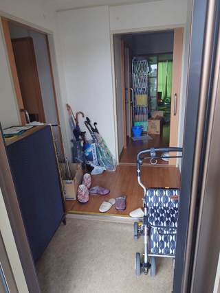 玄関のビフォア