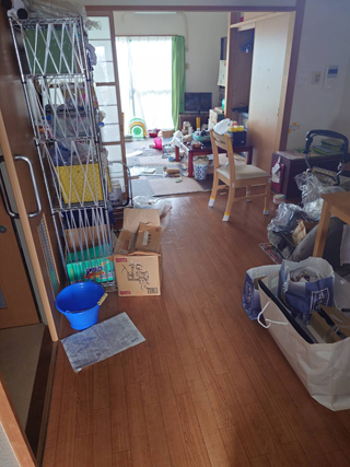 リビング入口のビフォア