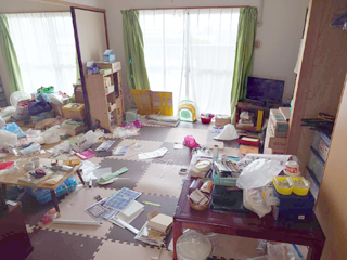 部屋２のビフォア