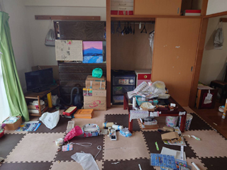 部屋２のビフォア