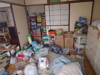 部屋３のビフォア