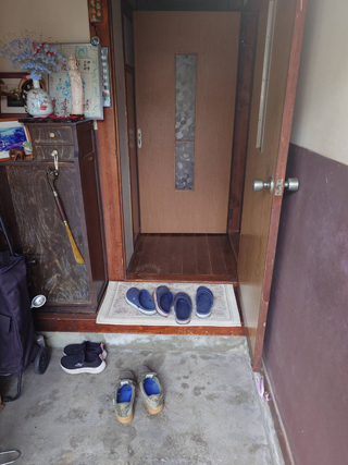 玄関のビフォア