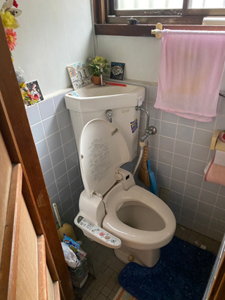 トイレのビフォア