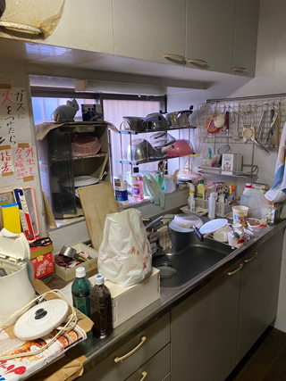 キッチンのビフォア