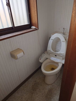 トイレのアフター