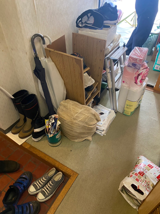 玄関のビフォア