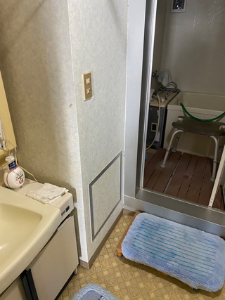 洗面のビフォア