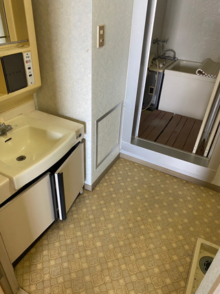 洗面のアフター