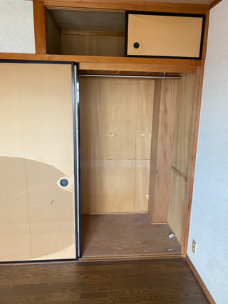 部屋1押し入れのアフター