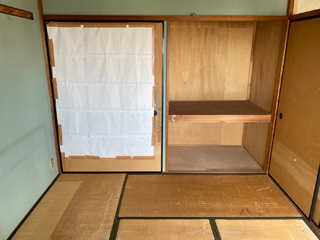 部屋3押し入れのアフター