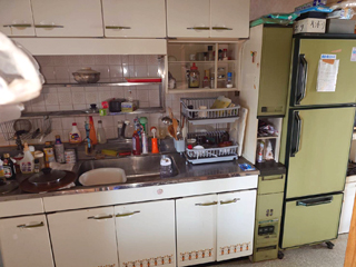 キッチンのビフォア