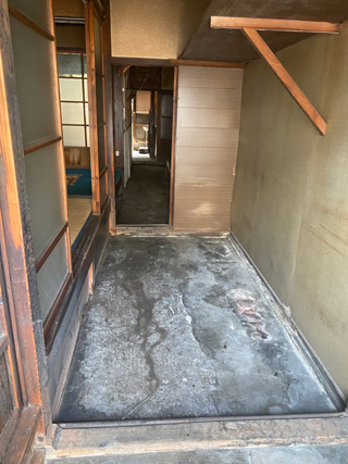 玄関のアフター