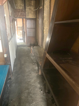 土間のアフター