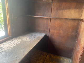 ミシン作業場のアフター