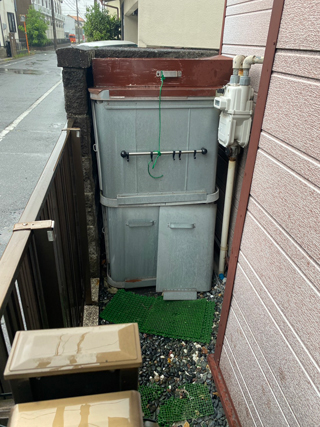 裏庭倉庫のビフォア