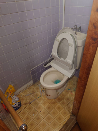 トイレのアフター