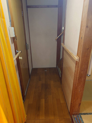 階段前のアフター