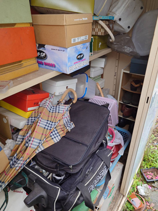 倉庫のビフォア