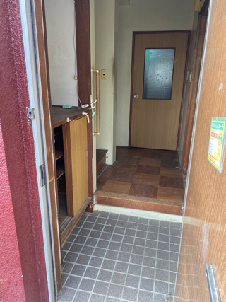 玄関のアフター