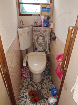 トイレのビフォア