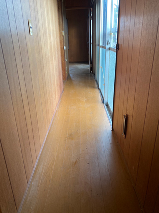 ２階廊下のアフター