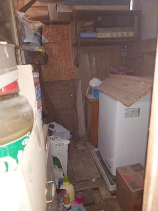 洗濯室のビフォア