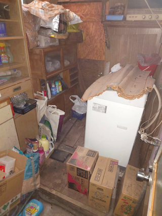 洗濯室のビフォア