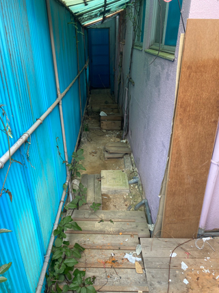 家裏のアフター