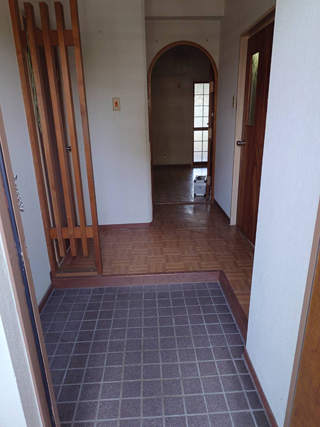 玄関のアフター