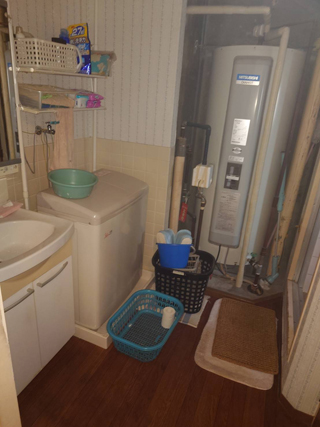 洗面のビフォア