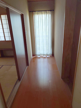 廊下のアフター