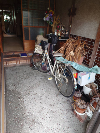 玄関のビフォア