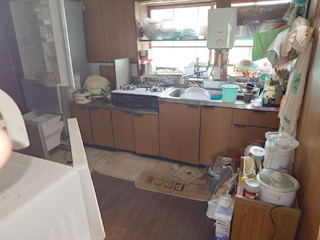 キッチンのビフォア