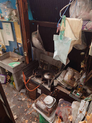 旧台所のビフォア