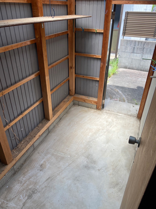 勝手口のアフター