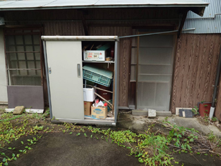 倉庫のビフォア