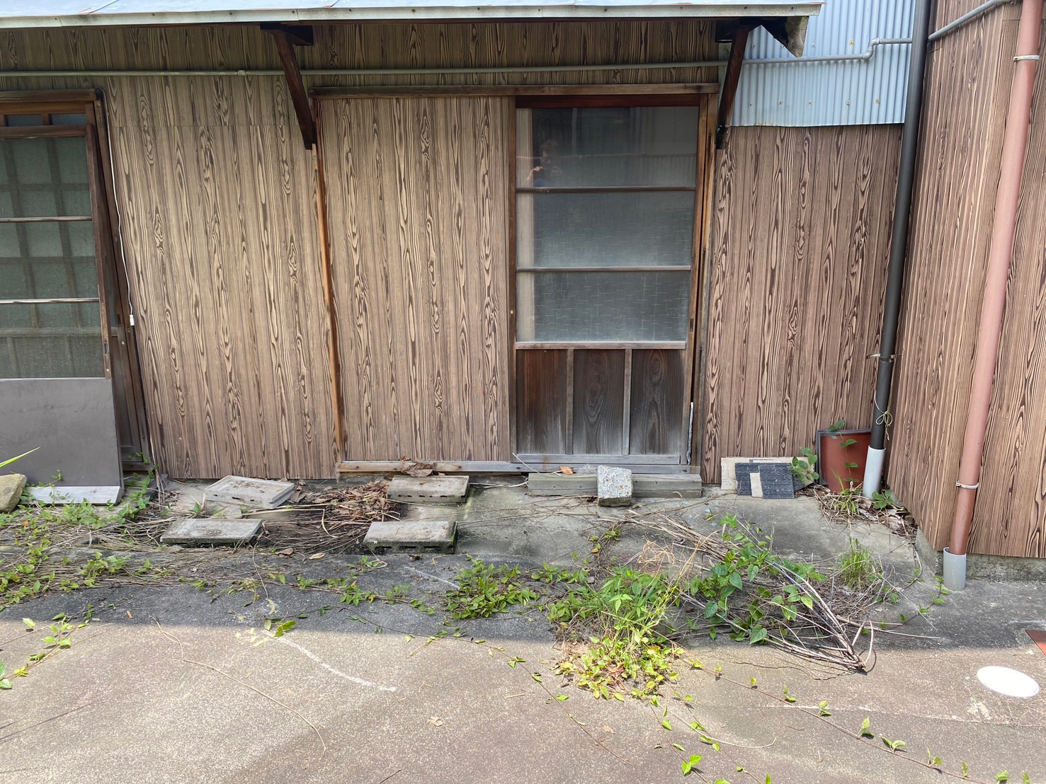 倉庫のアフター