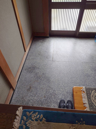 玄関のアフター