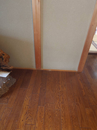 玄関のアフター